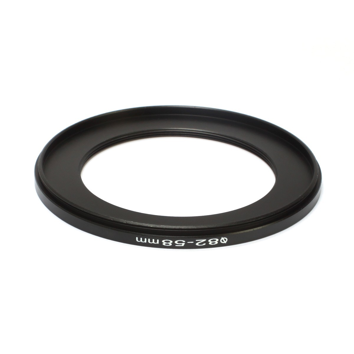 82mm to 58mm Step-Down Lens Filter Ring Adapter