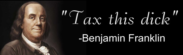 Benjamin Franklin Decal Bumper Sticker Founding Father Libertarian Anti Tax