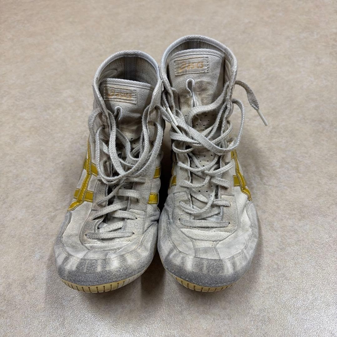 [Used] ASICS EX-EO Wrestling Boxing Shoes 1083A001 US8 25.5cm TWR-900 White