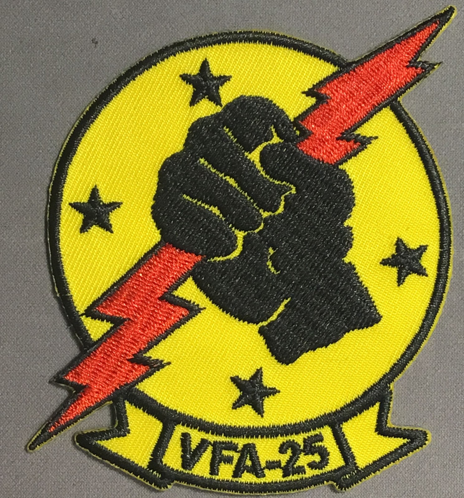 USN Navy VFA-25 the Fist of The Fleet licensed patch