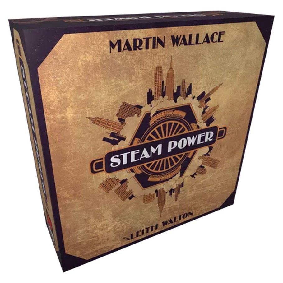 Steam Power Board Game By R&R Games Strategy Rail Network Tea Rice