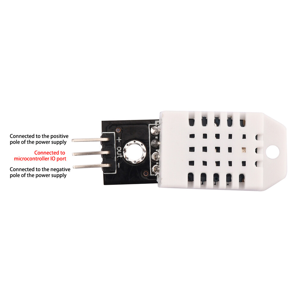 DHT22 / AM2302 Digital Temperature and Humidity Sensor Module with Cable -40~80℃