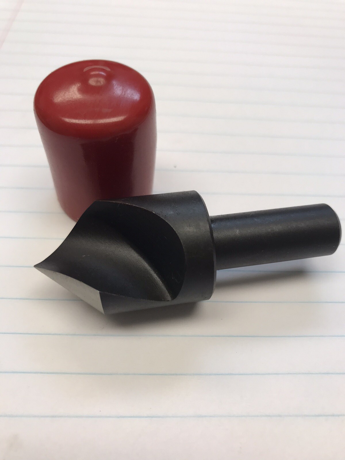 1 pc.  1” 82 DEGREE HS 1 FLUTE COUNTERSINK. 1/2” SHANK. USA (loc stk)