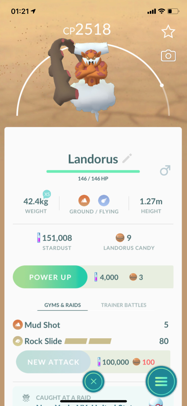 Landorus Incarnate Form ! Registered or Unregistered ! 30 Days Friendship !