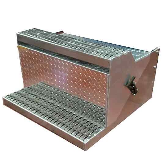 CSM 31 X 30 X 15 Inch Diamond Plate Aluminum Battery Box