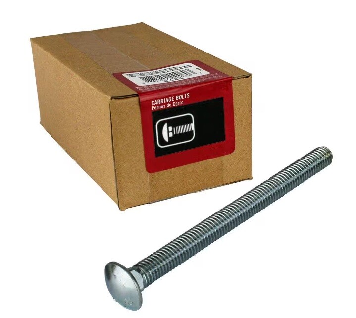 Everbilt 1/2 in.-13 x 6 in. Zinc Plated Carriage Bolt (20-Pack)