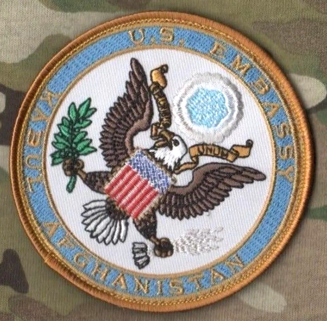 DIPLOMATIC SECURITY DSS PMC AMERICAN EMBASSY KABUL AFGHANISTAN vêlkrö INSIGNIA