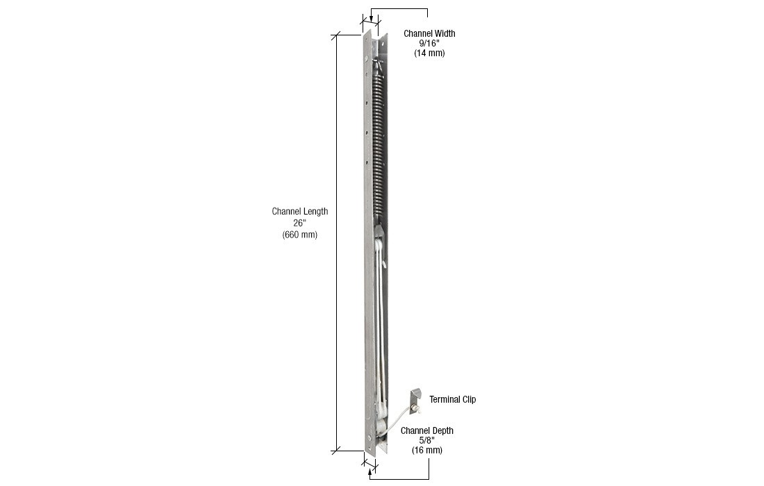 CRL FA2540 26" Window Channel Balance - 2540 or 25-4