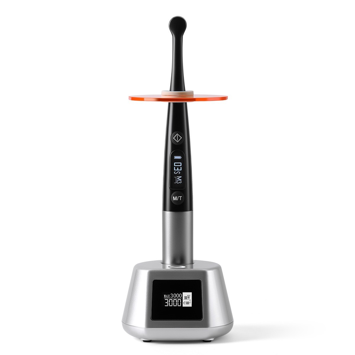 AZDENT Dental Wireless LED Orthodontics Curing Light Lamp 3100mW/cm² 1 Sec Cure