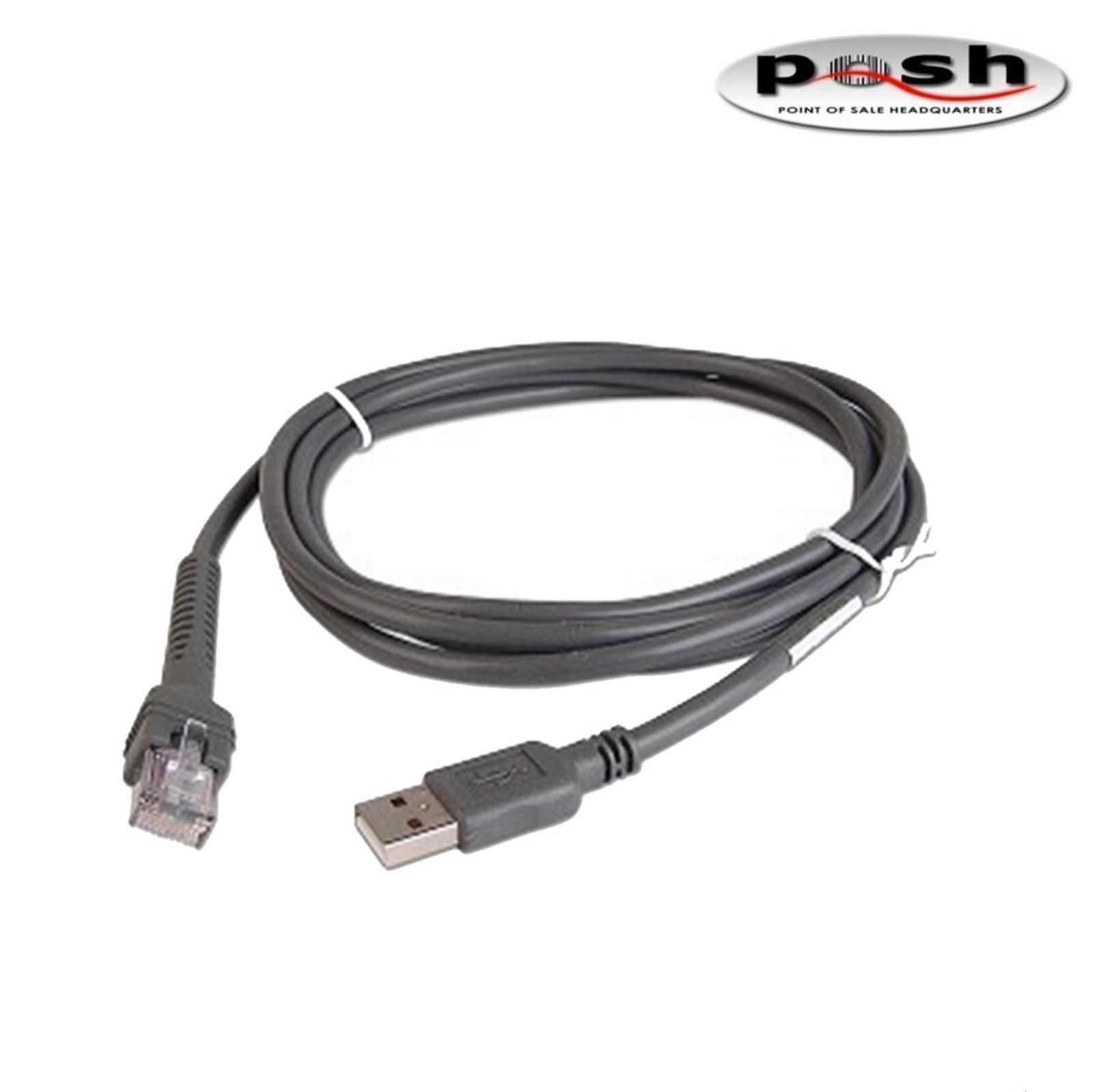 NEW Zebra CBA-U01-S07ZAR USB Cable 7ft for DS2208/DS2278/LI2208/LS2208