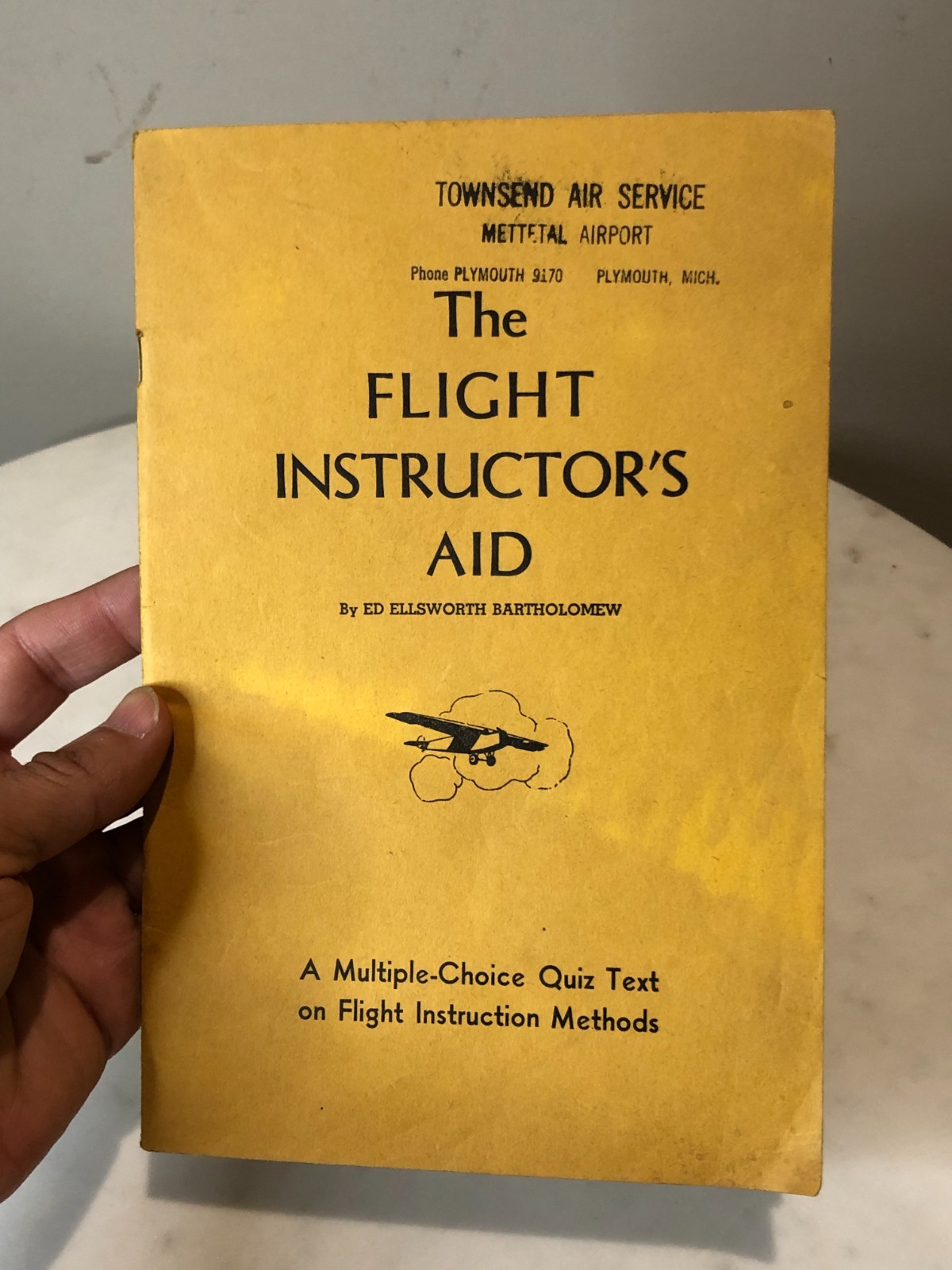 Vtg. 1941 Flight Instructor's Aid by Ed Bartholomew, Question-Air System