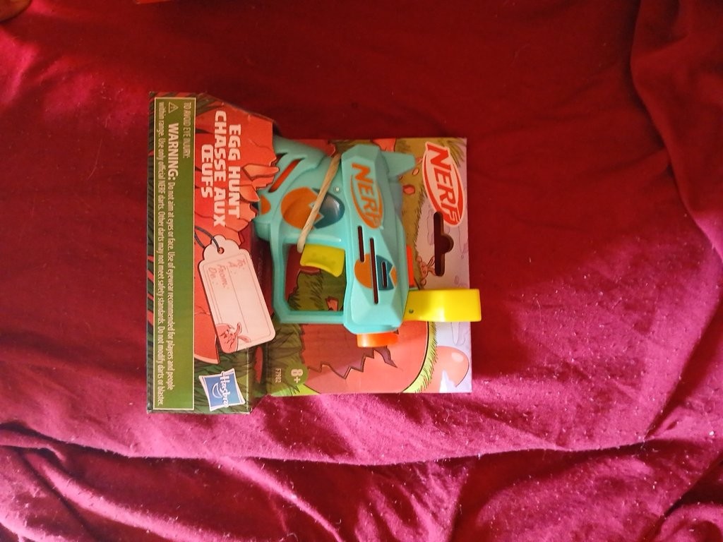 Nerf Egg Hunt Blaster Toy