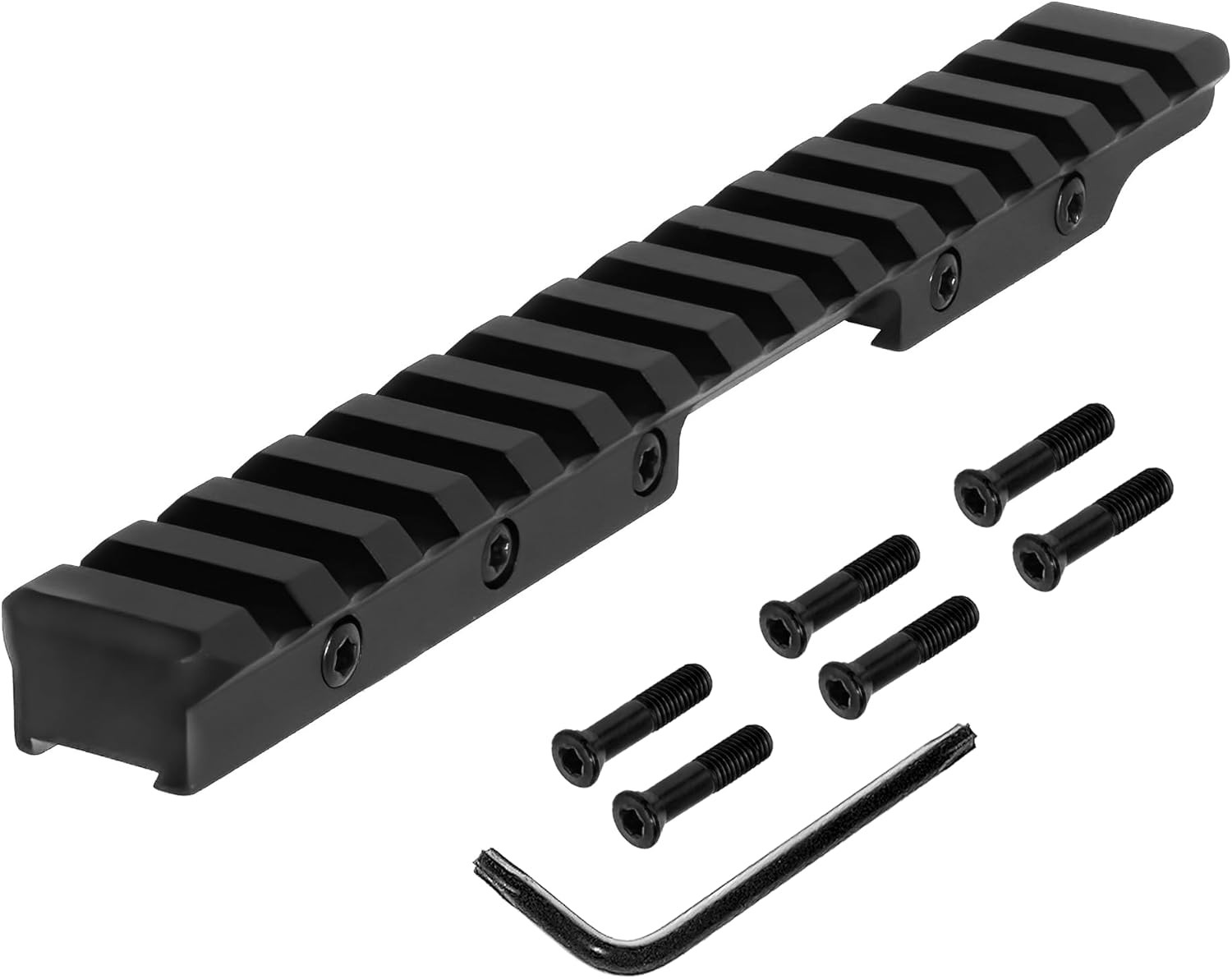 CZ 457 Picatinny Scope Base 0 MOA Rail 7075 Aluminum CNC Machined for CZ457, Inc