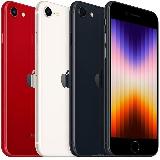 NEW Sealed Apple iPhone SE 2022 5G 3rd Gen 100% Battery Factory Unlocked /