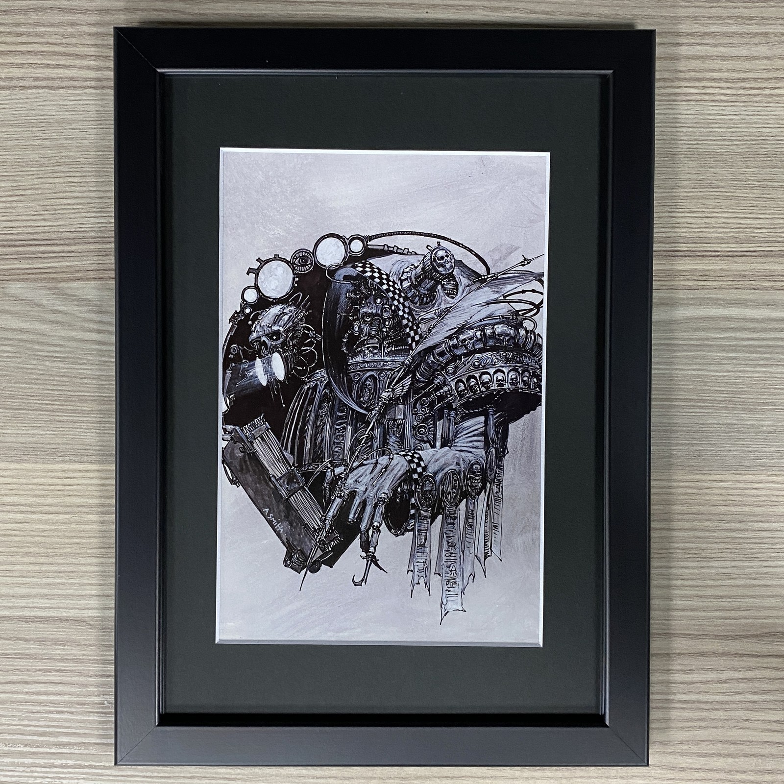 THE HIGH LORDS OF TERRA FRAMED ART ADRIAN SMITH ADEPTUS ASTARTES WARHAMMER 40K