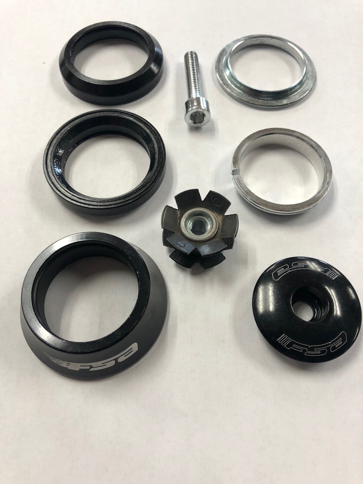 FSA Impact Integrated Headset Black 1 1/8" New