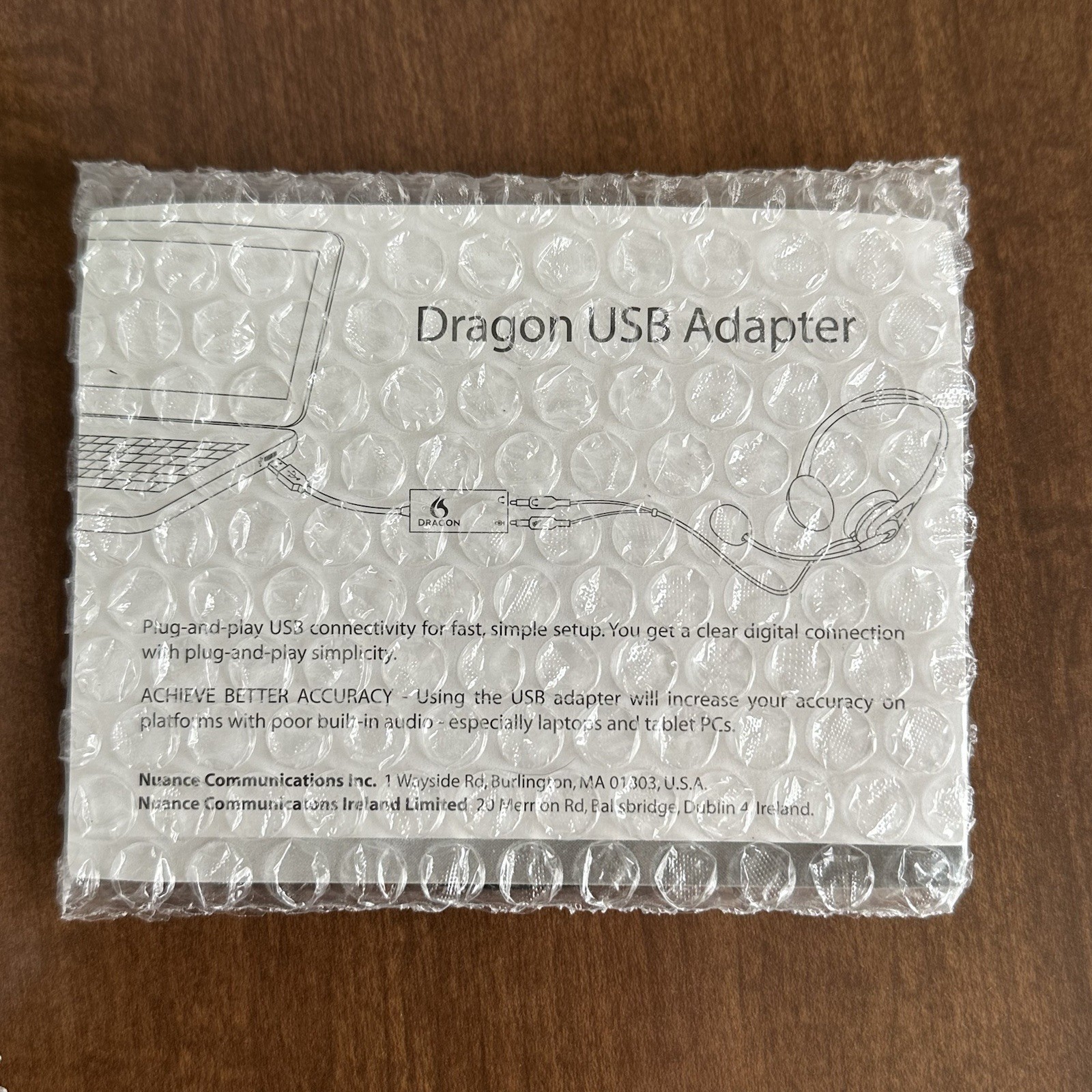 Nuance Dragon Naturally Speaking 13 Home Speech Recognition Software w/USB Adapt