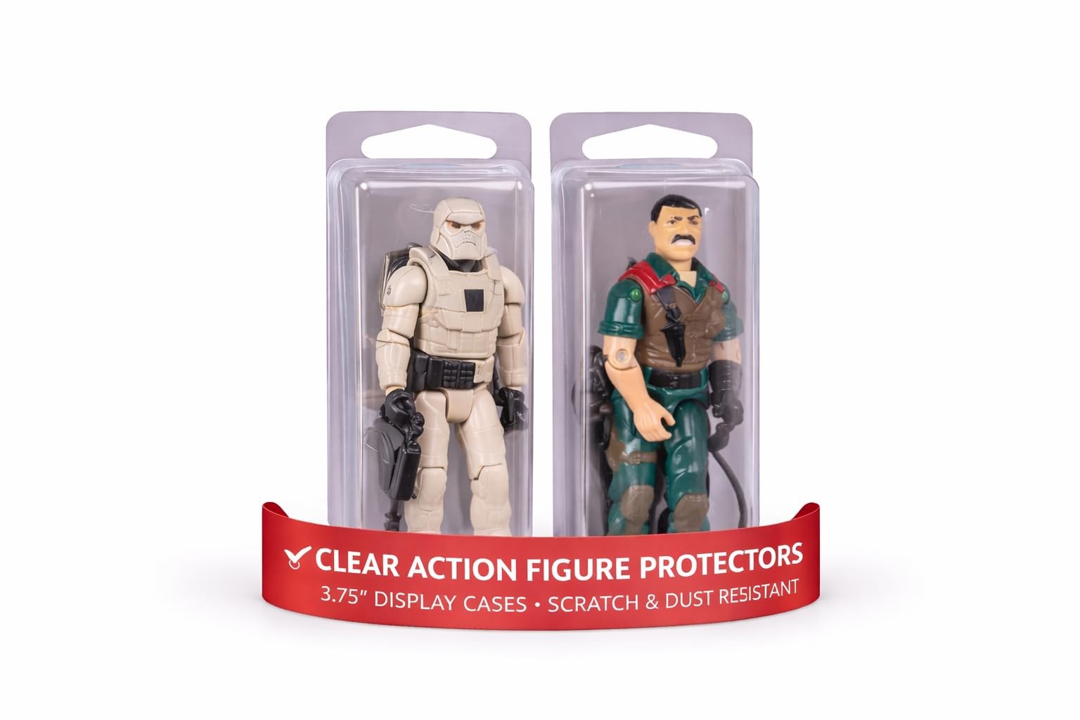 Clamshell Loose Action Figure Protective Case Compatible with 3.75 Inch Star ...