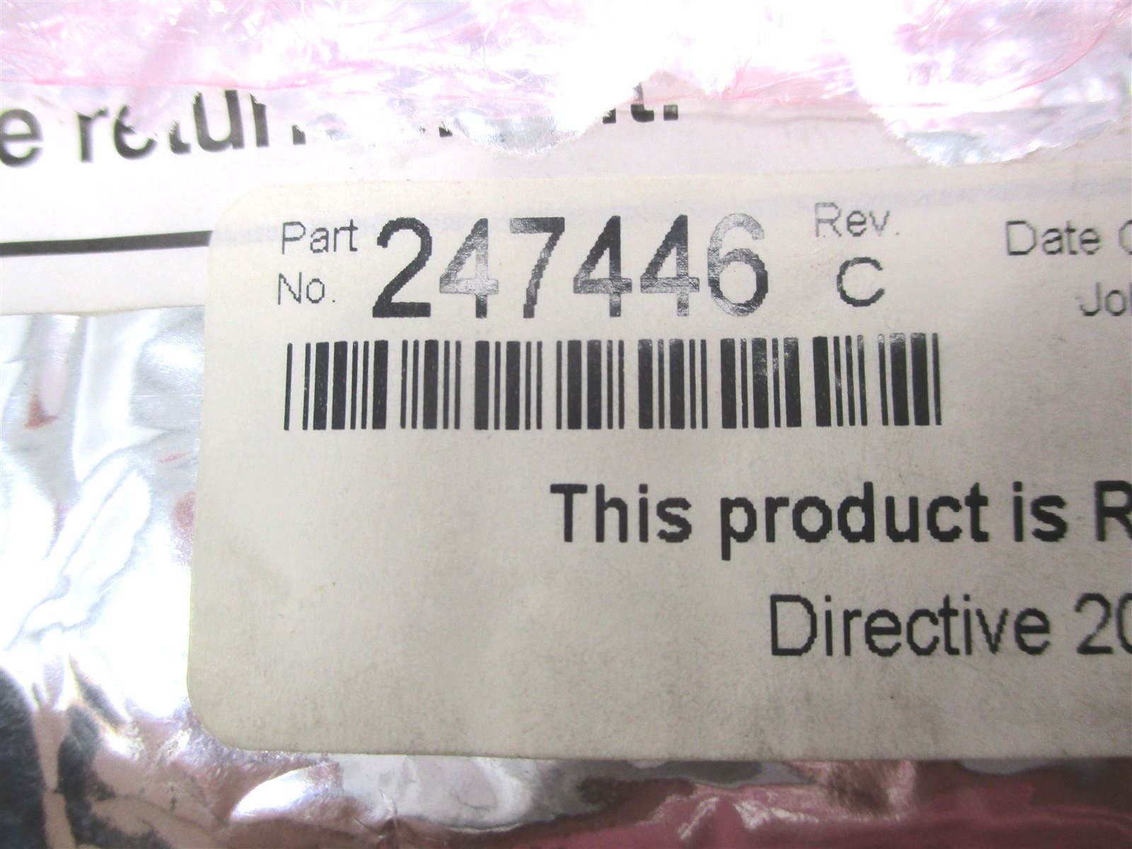247446 NEW MILLER ELECTRIC OPERATOR INTERFACE CIRCUIT CARD