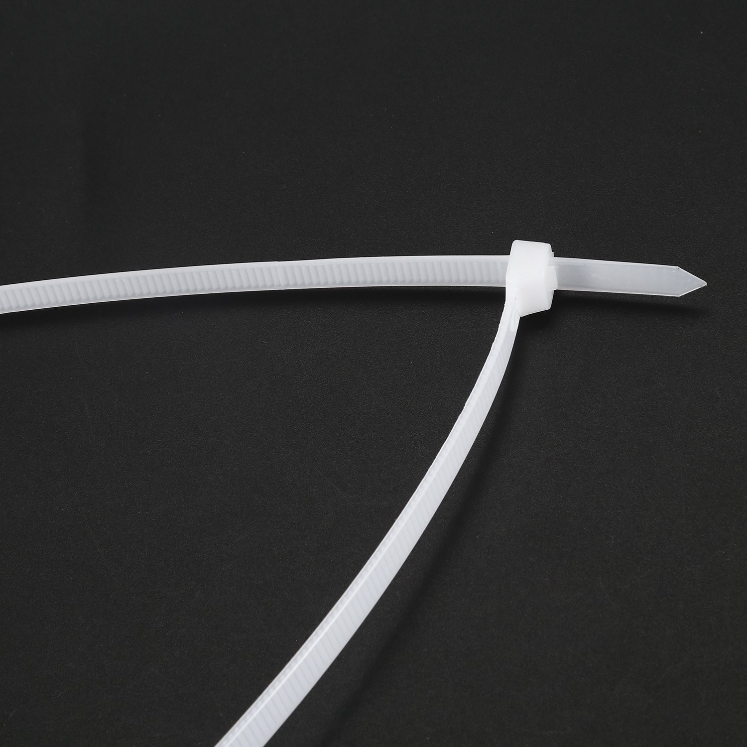 10X Extra Long 76Cm Cable Ties White Zip Wraps A7L42320
