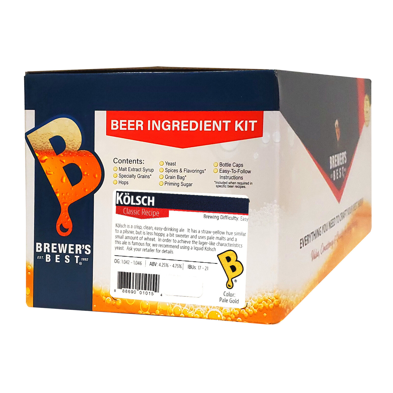 Kolsch Ingredient Kit for Home Brew Beer Making