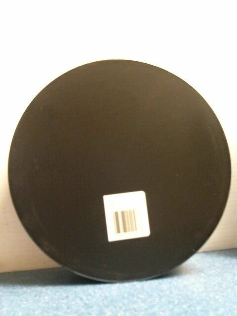 Imperial Manufacturing BM0030, 7" Dia. Steel Pipe End Cap, Matte Black, FS