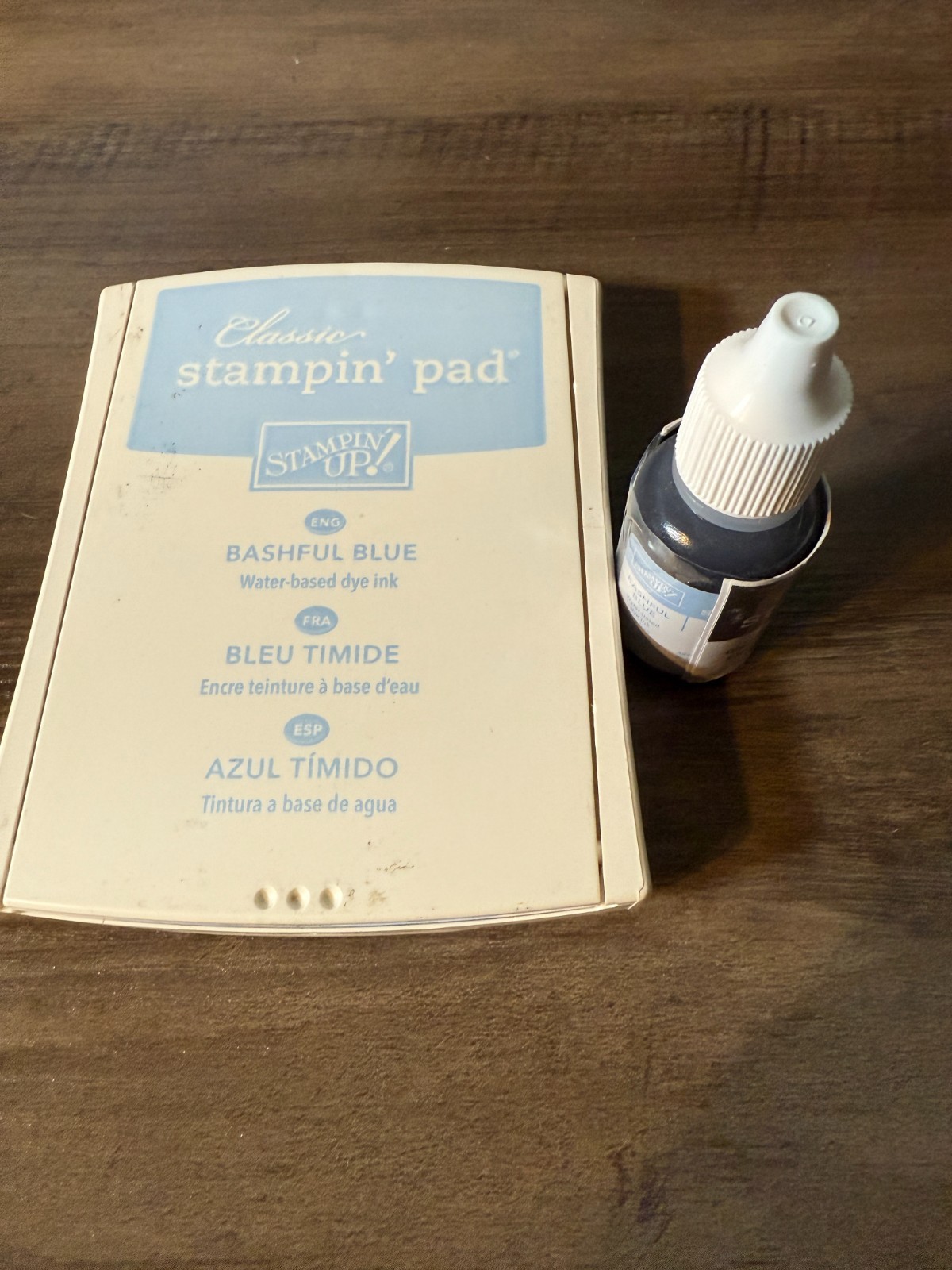 Stampin Up Classic Ink Refill & Pad ~ Cool Caribbean