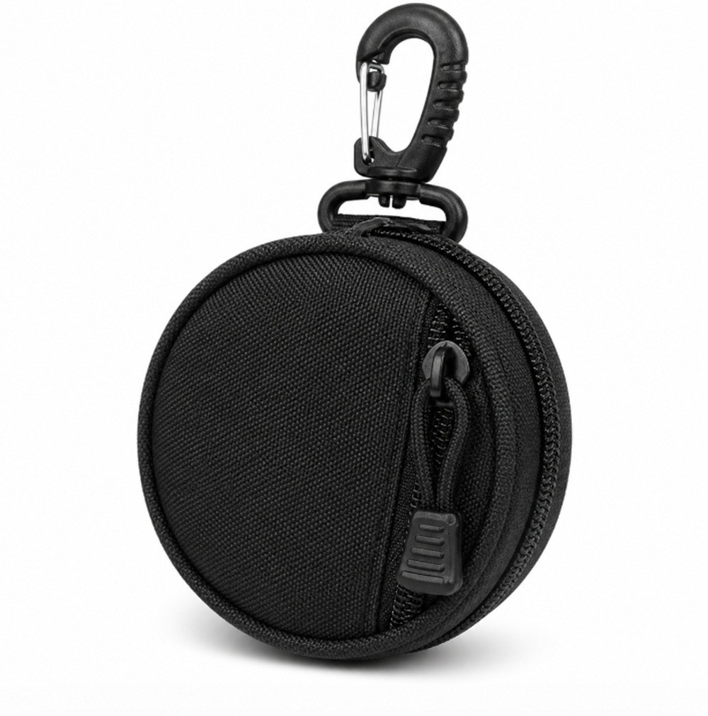 Tactical Mini Wallet Key Pouch EDC Zipper Coin Purse Belt Waist Bag 1-Pack