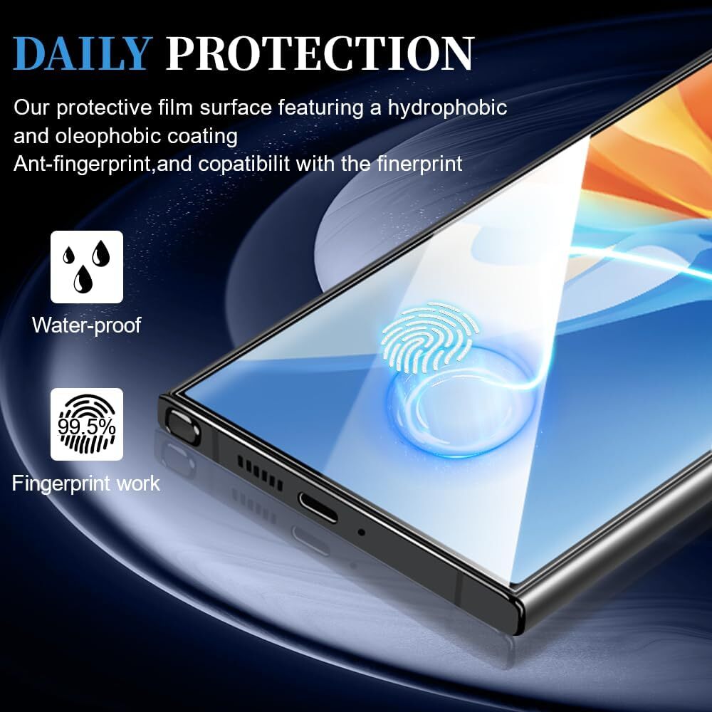 For Samsung Galaxy S24 Ultra 24 Plus Tempered Glass Screen Camera Lens Protector