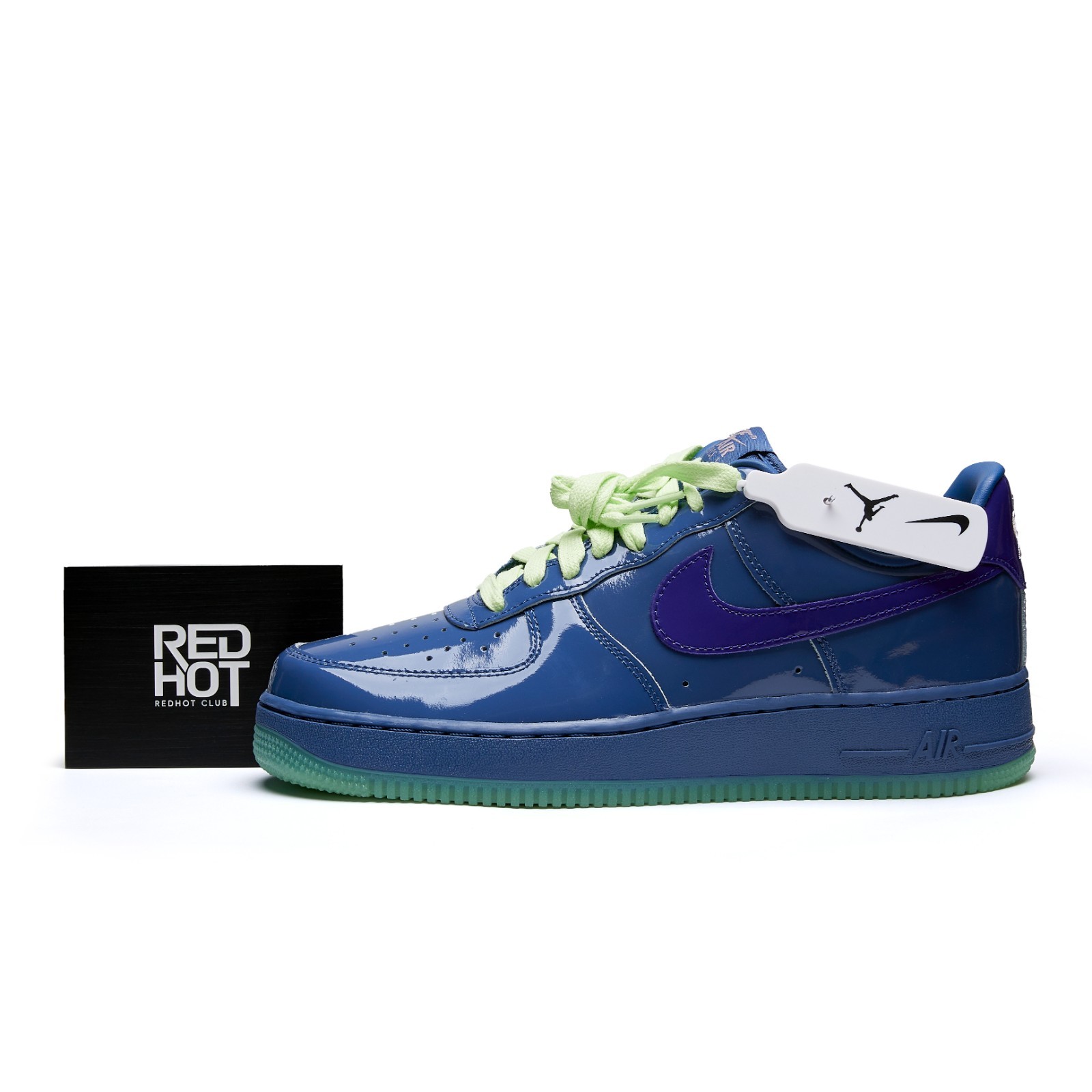 Nike Air Force 1 Low 'Mystic Navy' Patent Leather Pack IO4489-400 Men'Size