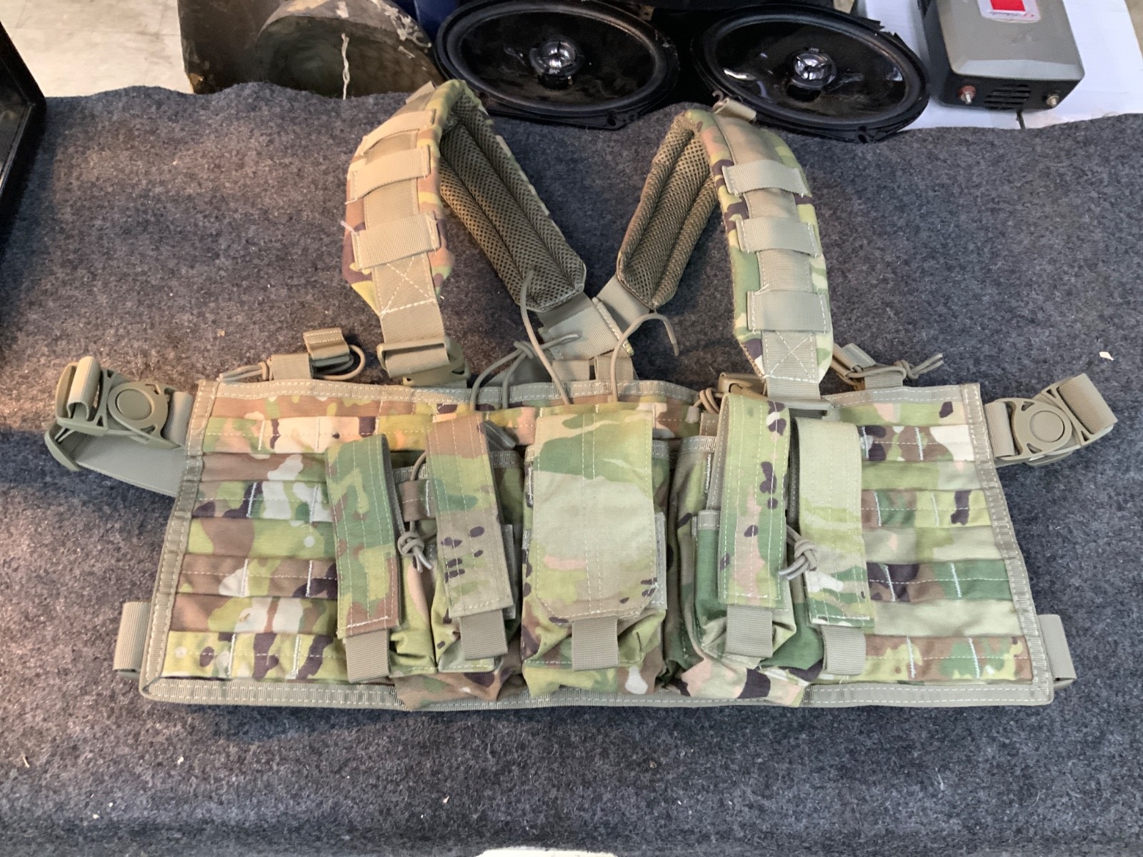 Condor Recon Chest Rig w/ Built in Mag Stacker OCP