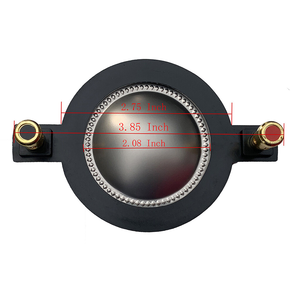 44MM Replacement Diaphragm For Audio Speaker Driver Tweeter Titanium Compression