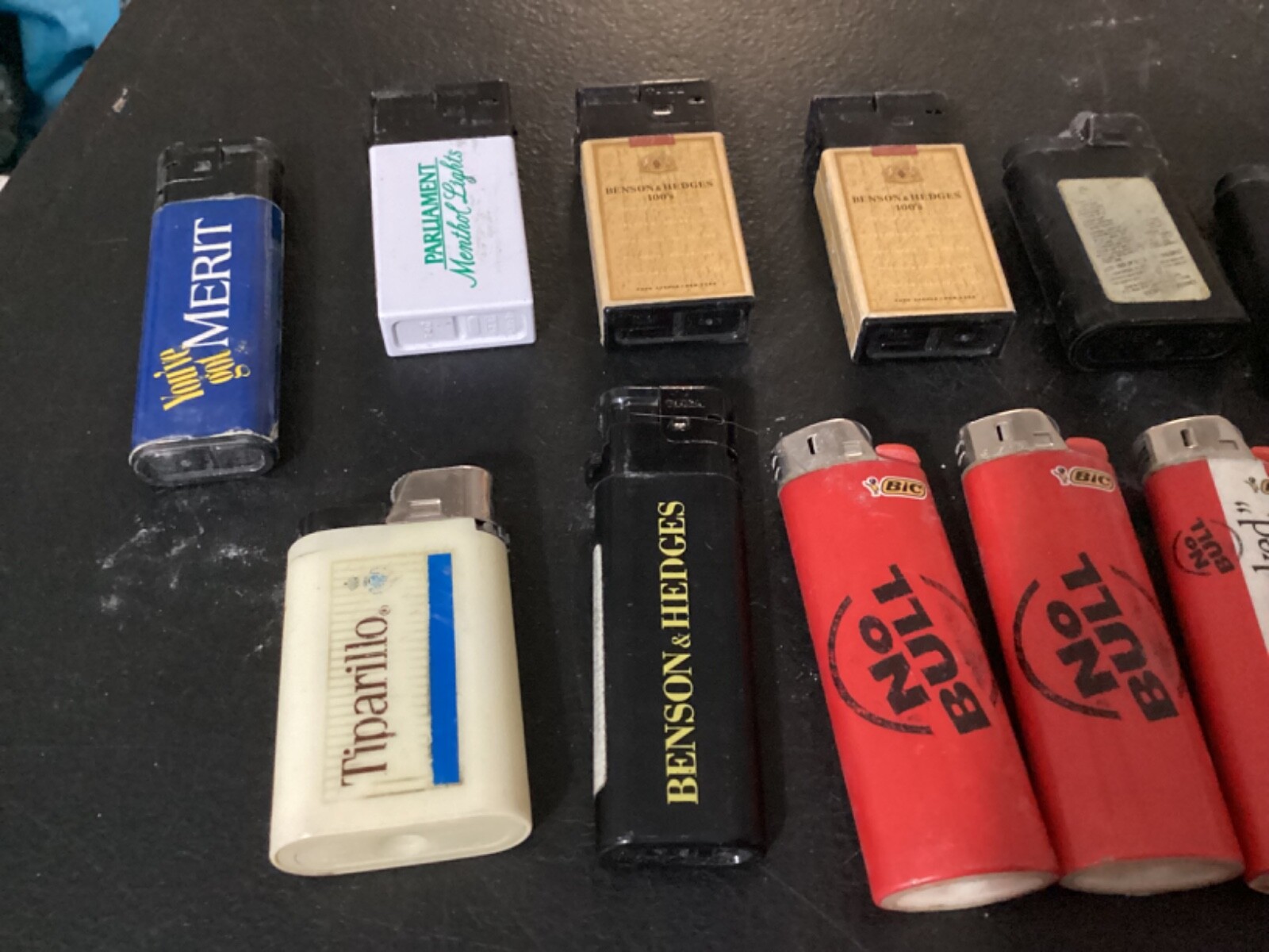Assorted Non Working Advertising Cigarette Lighters