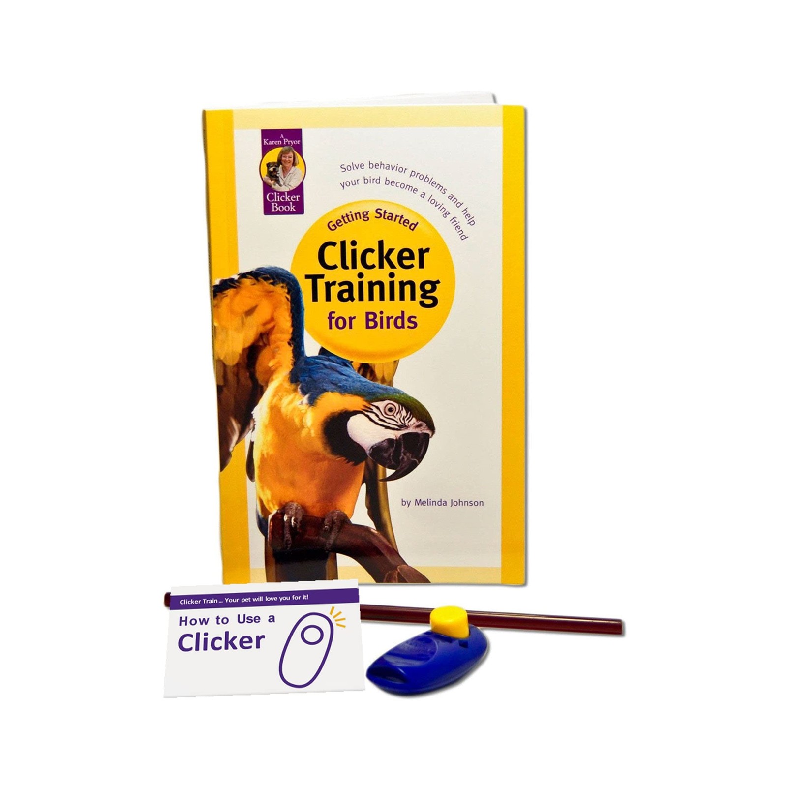 KPCT Karen Pryor, Getting Started: Clicker Training for Birds Kit