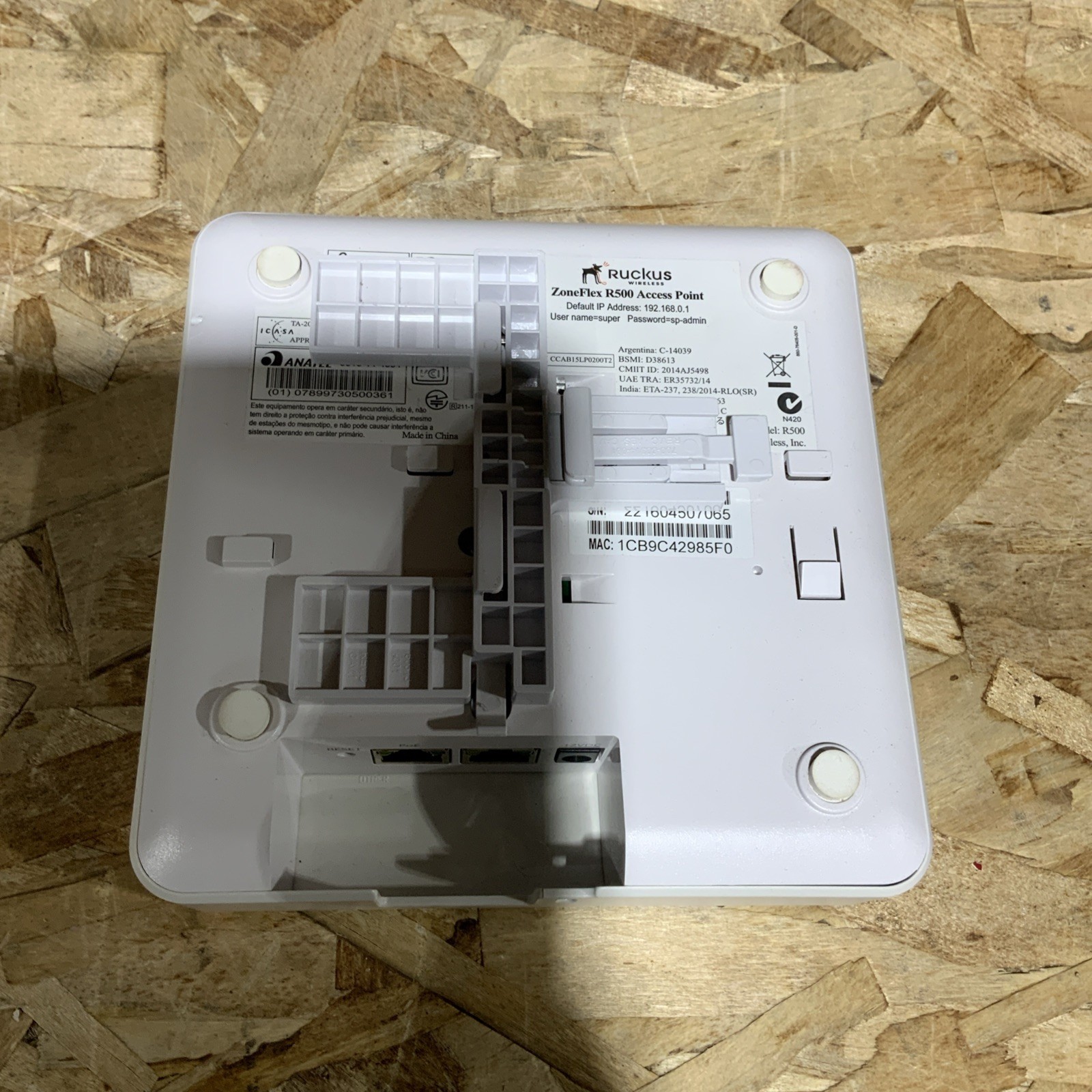 Ruckus Zoneflex R500 Dualband Wireless Access Point
