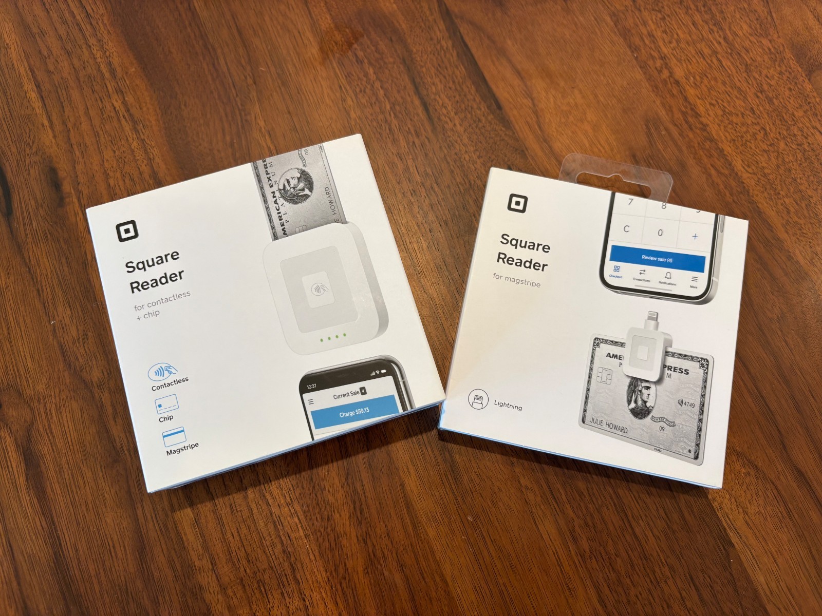 Square Credit Card Readers For both Magstripe and Contactless Chip