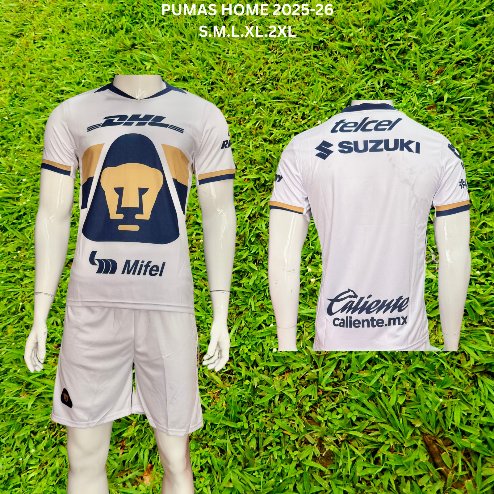 Pumas 3rd Kit Soccer Uniforms - 2025-26