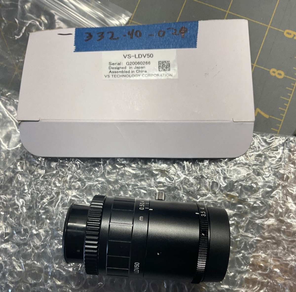 NEW VS-LD50 lens VS TECHNOLOGY CORPORATION VS-LDV50