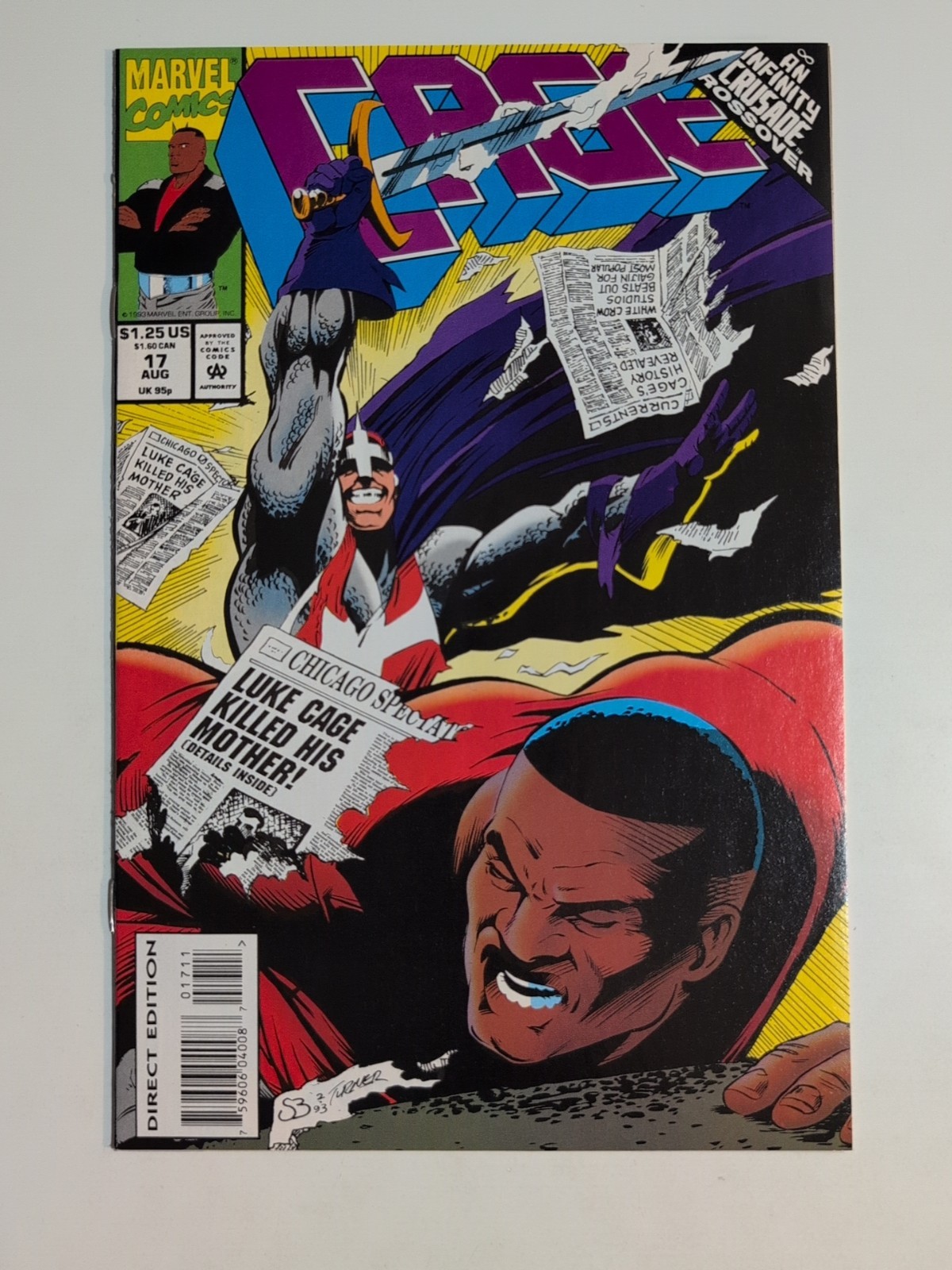Cage #17 Marvel Comics 1992 DOLLAR Comic Sale