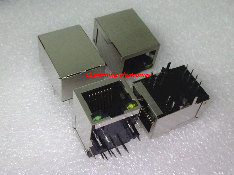 10PCS HR911105A HR911105 Single Port RJ45 Connector