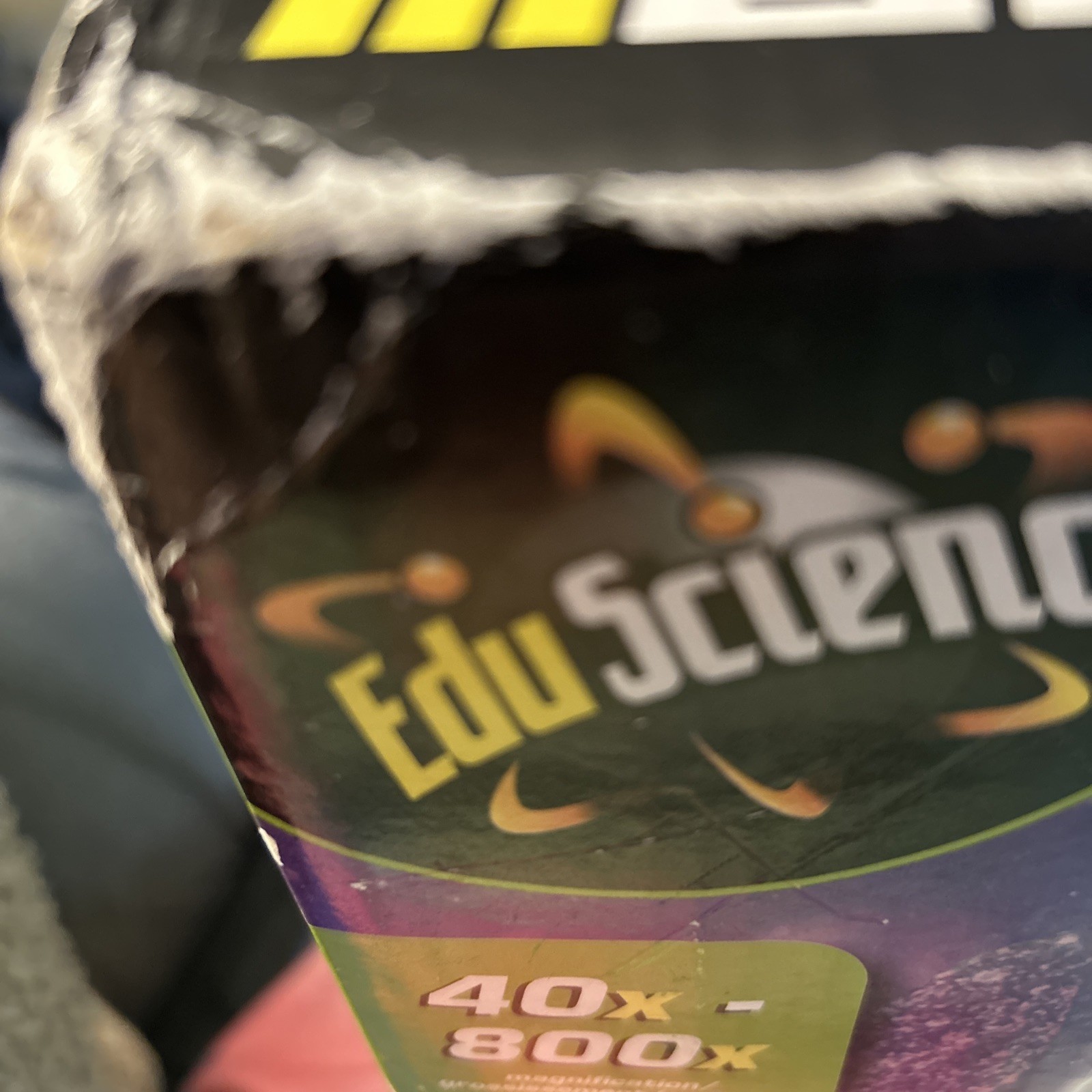 Edu Science Microscope 40x-800x New