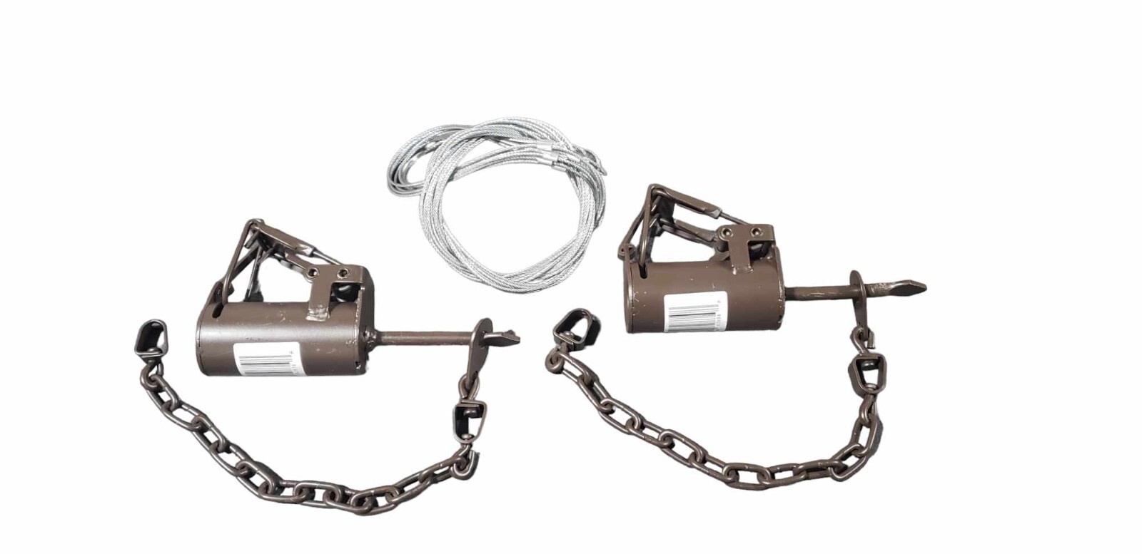 2 Powder Coated SOUTHERN SNARES DP Dog Proof Free Extensions Raccoon Trapping