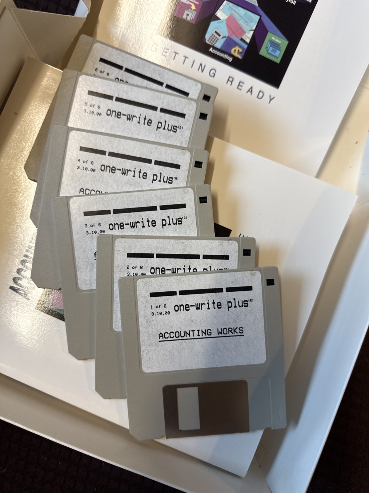 One-Write Plus Accounting Works Version 3 Vintage Computing