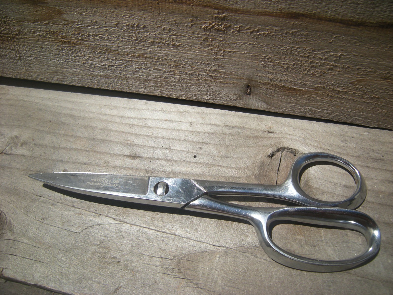 Vintage CUTCO 66 Kitchen Shears All Chrome - Versatile Use High Quality Shears