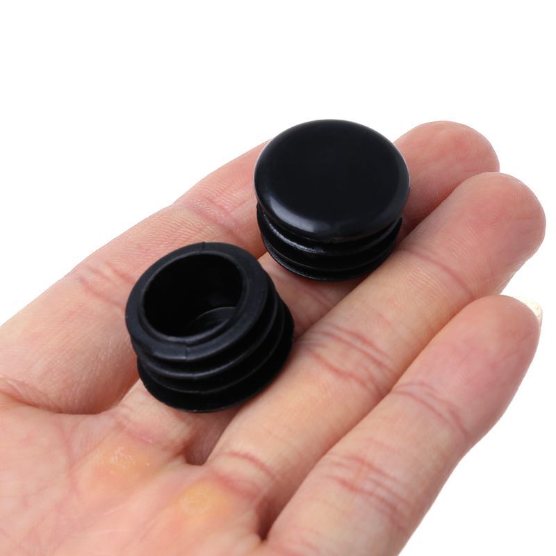 2 Pcs/Set Handlebar Cap Plug Dustproof Grips End Bar Plugs Plastic Stopp
