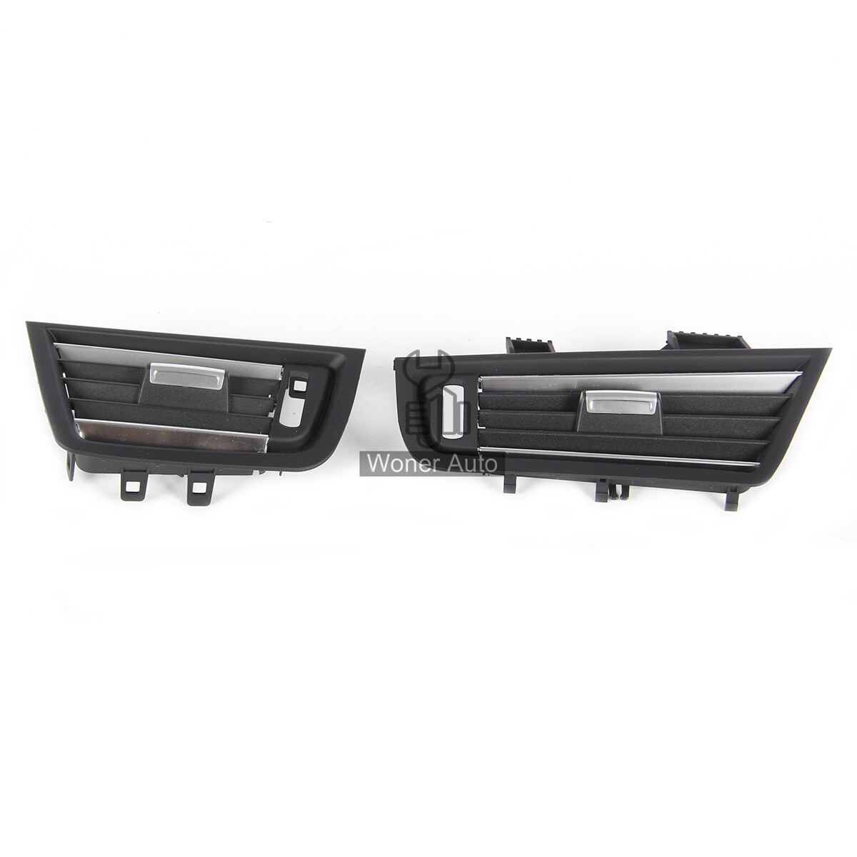 2PCS Front Dash AC Air Outlet Vent Kit L&R Fit For BMW 535d xDrive 535i 528i