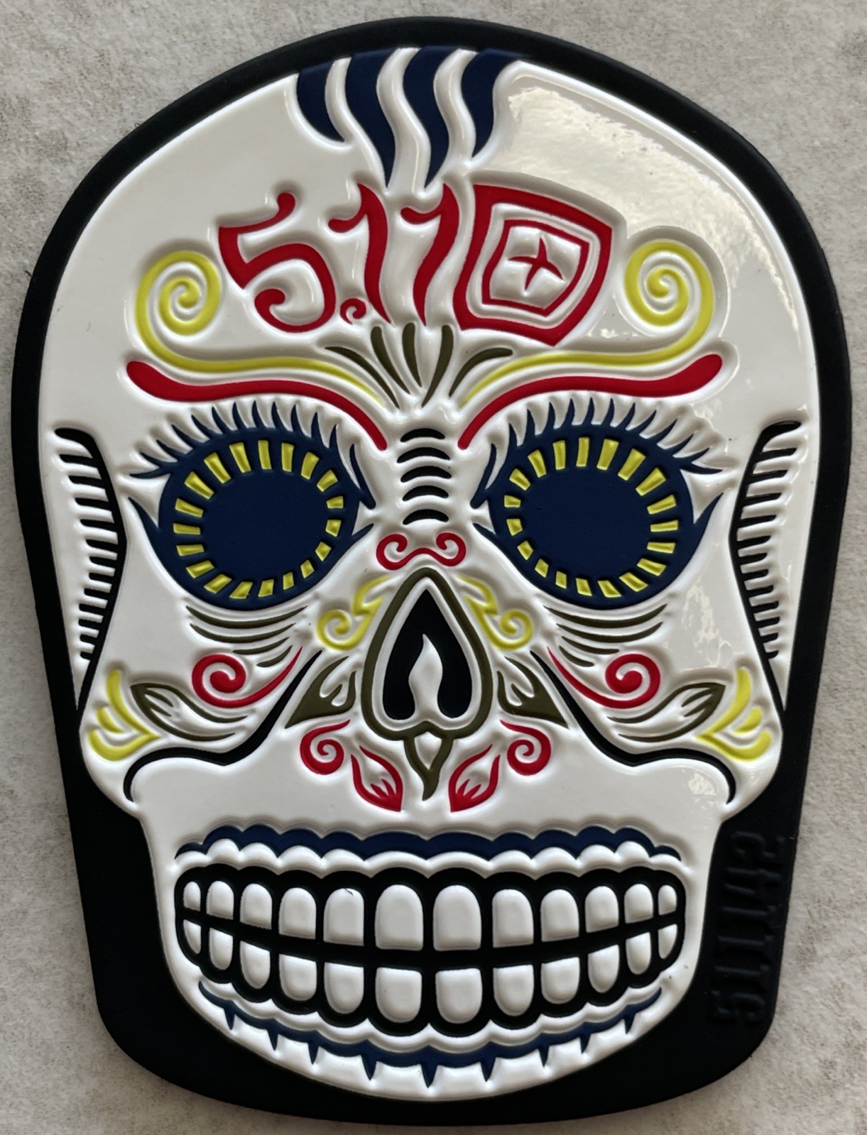 5.11 POTM PATCH OF THE MONTH OCT 2025 #142 SUGAR SKULL PATCH DAY OF THE DEAD