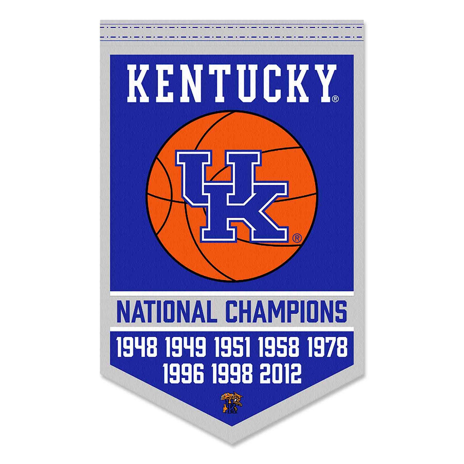 Kentucky Wildcats Basketball National Champions Banner Flag