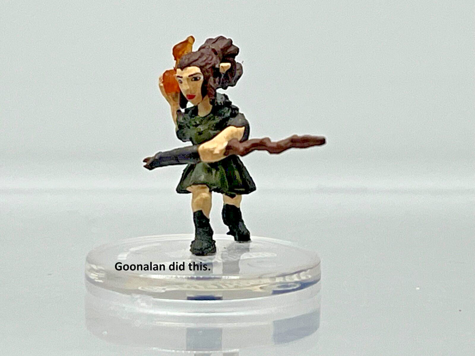 D&D Pathfinder Mini Monster Menagerie 3 11b Gnome Wizard UC