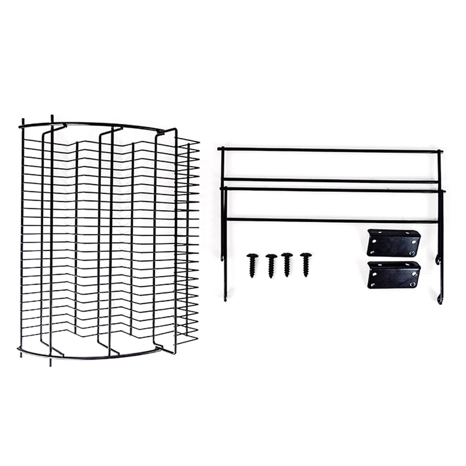 3 Tier Pull down Cabinet Spice Rack Organizer,Metal Storage Shelf for Kitchen